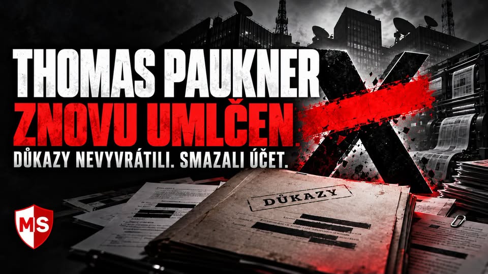 Thomasu Pauknerovi byl o půlnoci odstraněn účet na síti X. Jako důvod platforma uvedla údajnou propagaci omamných látek a zbraní. Jde již o čtvrtý podobný zásah.