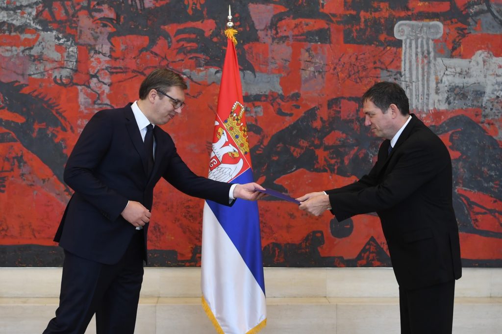 velvyslanec Státu Izrael Yahel Vilan