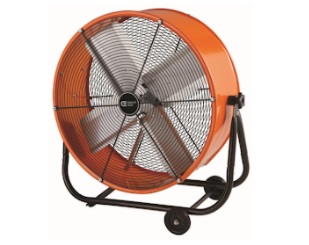 oranžové ventilátory pro centrum města Clearwater