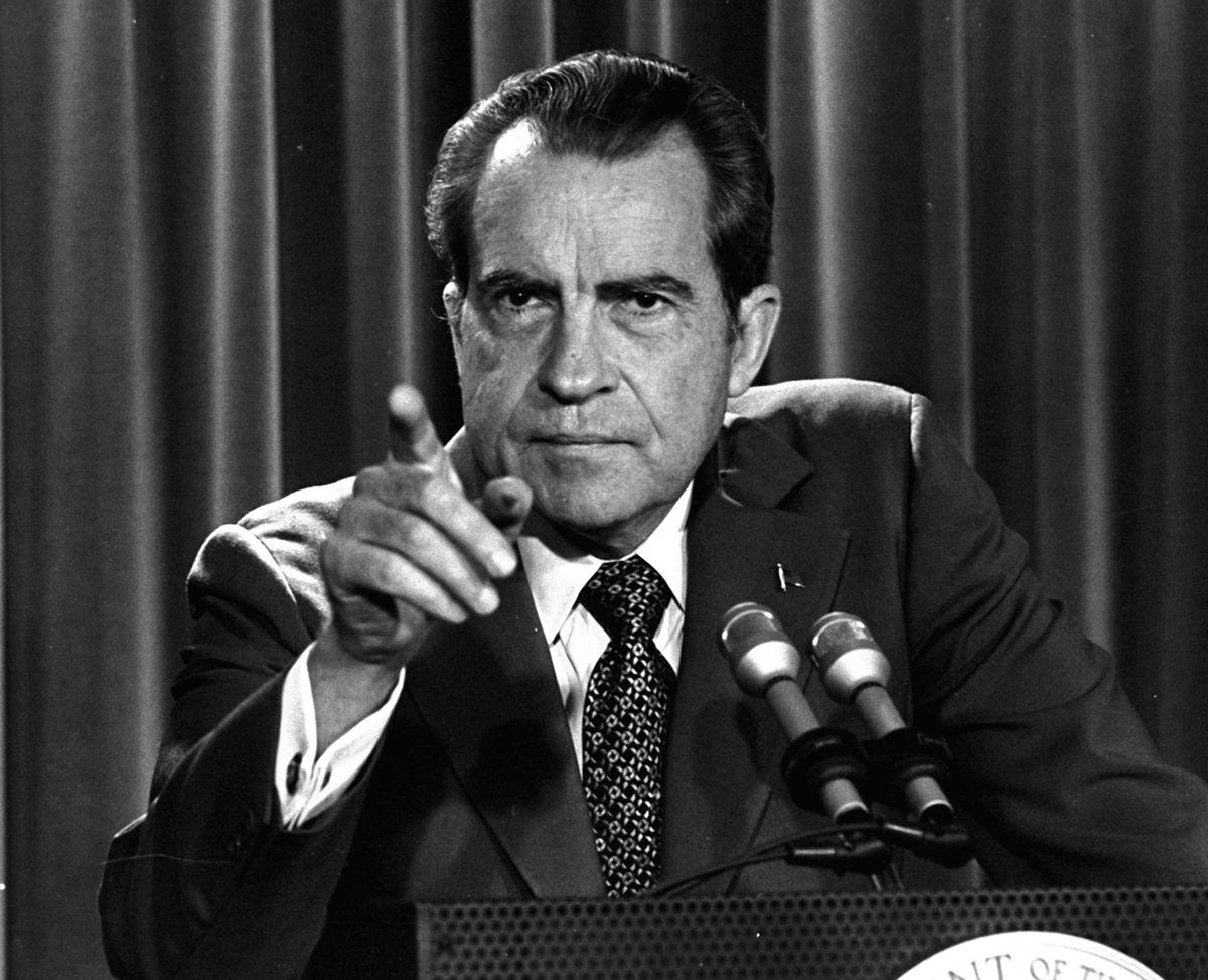 Bývalý prezident Richard Nixon