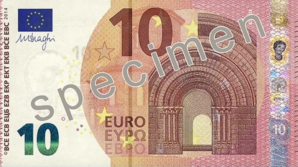 nová bankovka 10 €